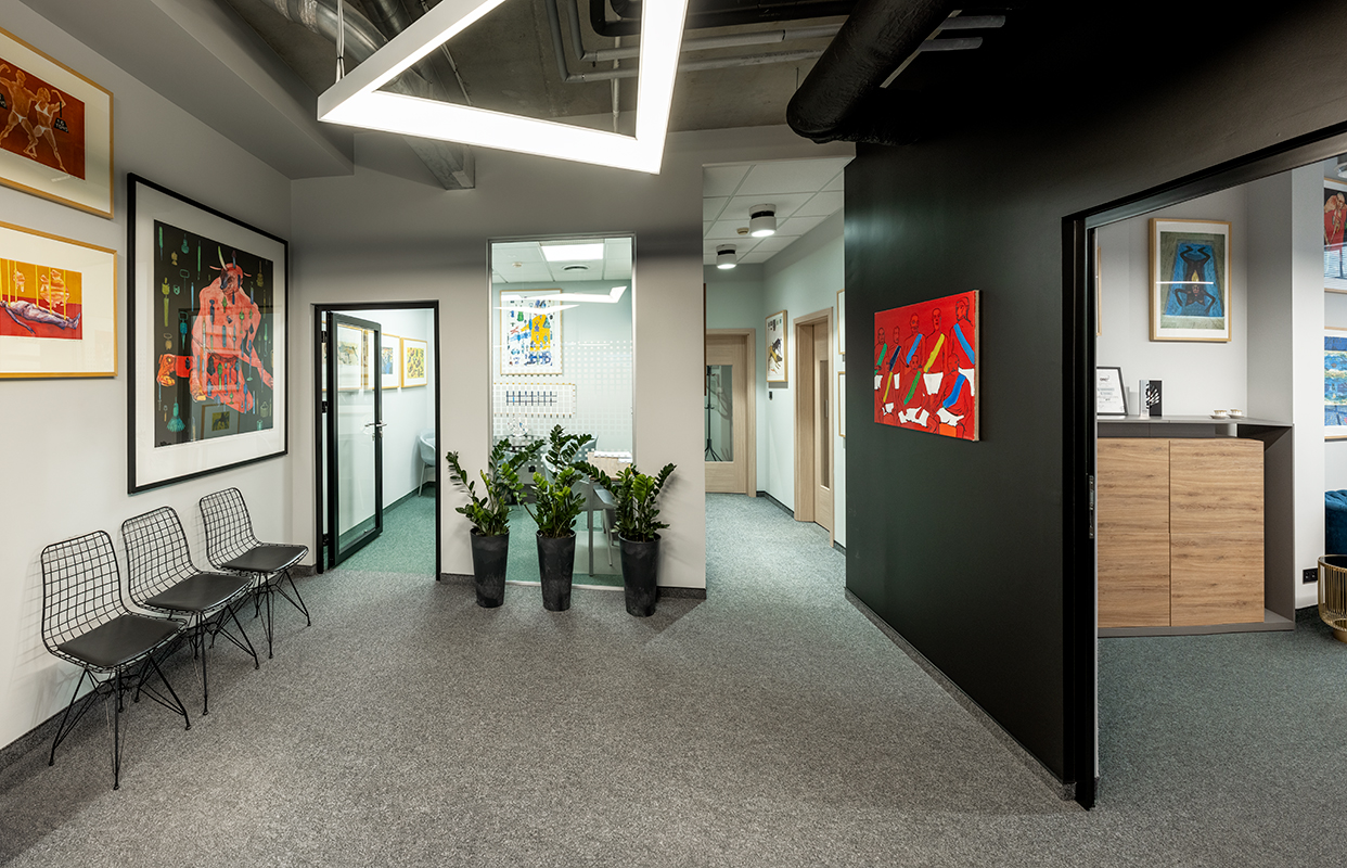 Interior of Paweł Wroński’s law office